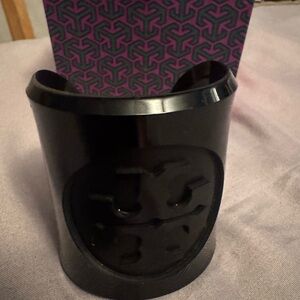 Tory Burch Black Cuff Bracelet